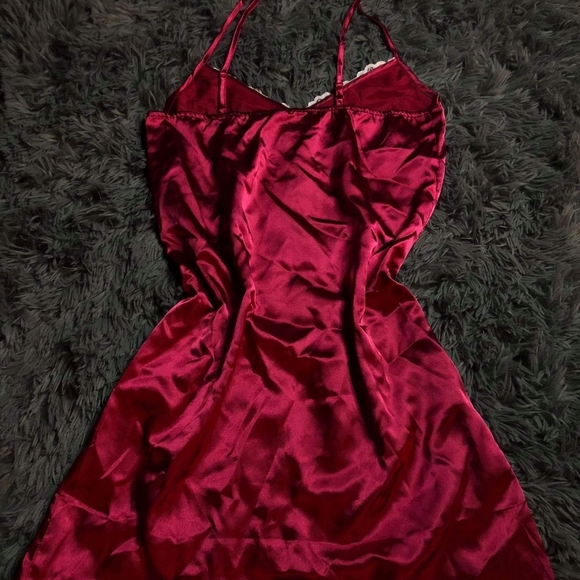 Sexy dark pink/red Lingerie Dress - Picture 7 of 7